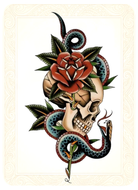 Fake Tattoo Style Vintage